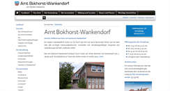 Desktop Screenshot of amt-bokhorst-wankendorf.de