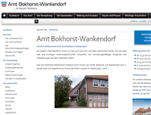 Tablet Screenshot of amt-bokhorst-wankendorf.de